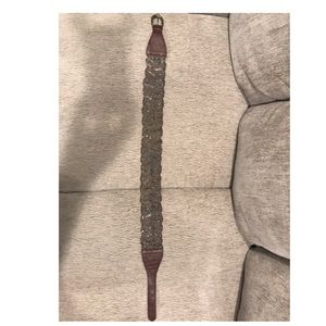Anthropologie Beaded Belt